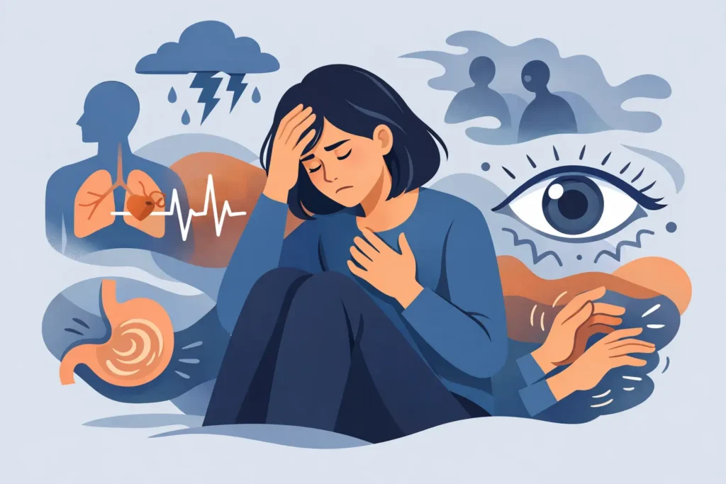 Physical Symptoms of Anxiety That Feel Scary