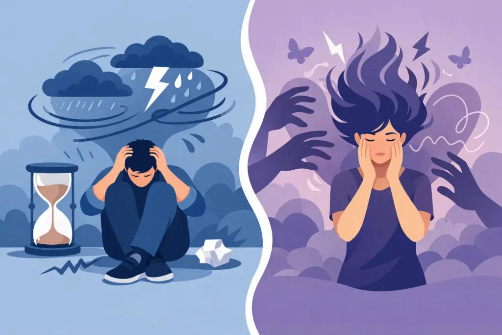 Stress Versus Anxiety and How They Differ