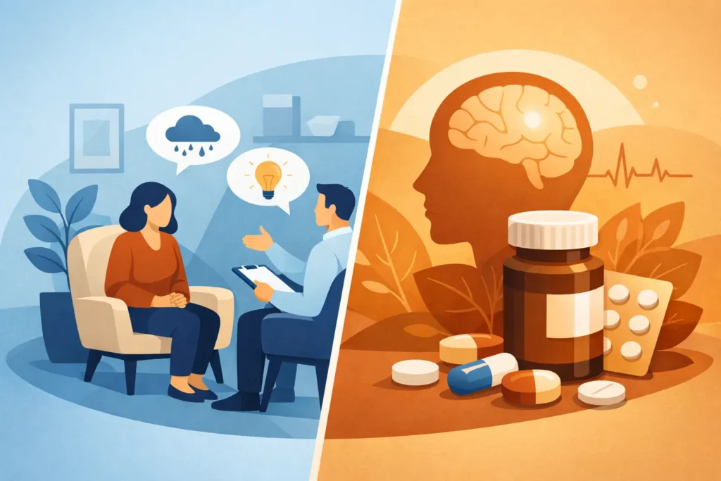 Therapy vs Medication for Anxiety: Which Helps?