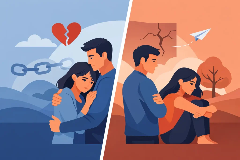 Attachment Anxiety vs Avoidance in Relationships