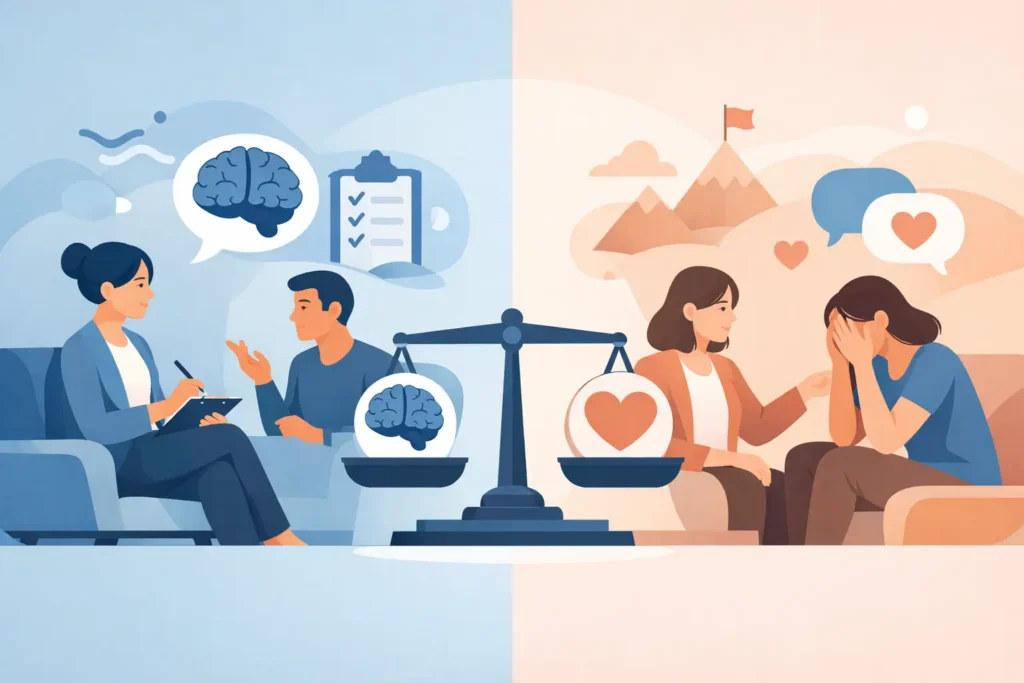 Therapy vs Counselling Differences Explained